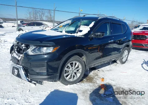 2018 Nissan Rogue Sv z USA, uszkodzony, nr VIN 5N1AT2MV7JC831813